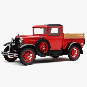 3D Ford Model A PickUp 1931